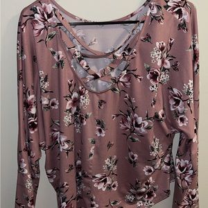 Floral dressy top